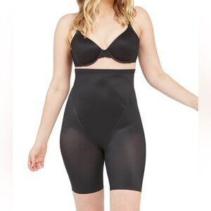 Spanx Thinstincts 2.0 High Waist Midthigh‎ Very Black